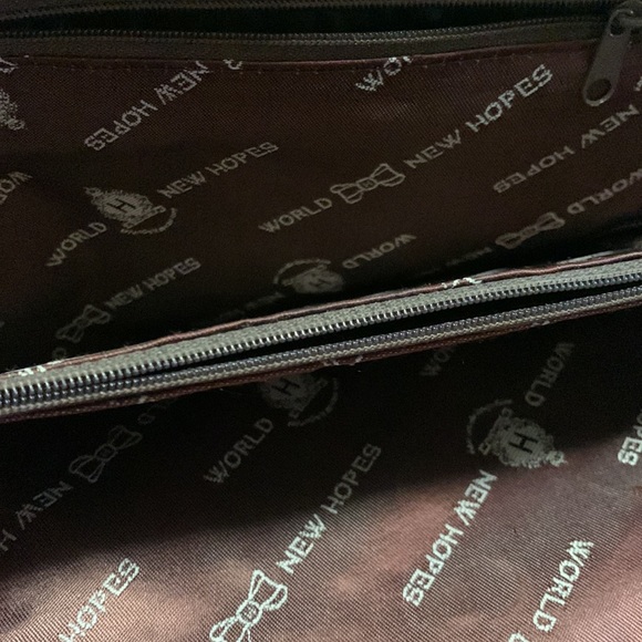 Cute Red mini hand  bag - leather - Picture 6 of 6